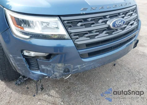 2018 Ford Explorer Xlt z USA, uszkodzony, nr VIN 1FM5K8D86JGB28620